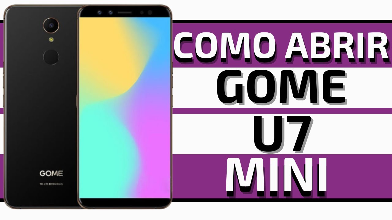 Gome U7 Mini Como Abrir || Como Desmontar || How To Disarm || Como Desarmar ||