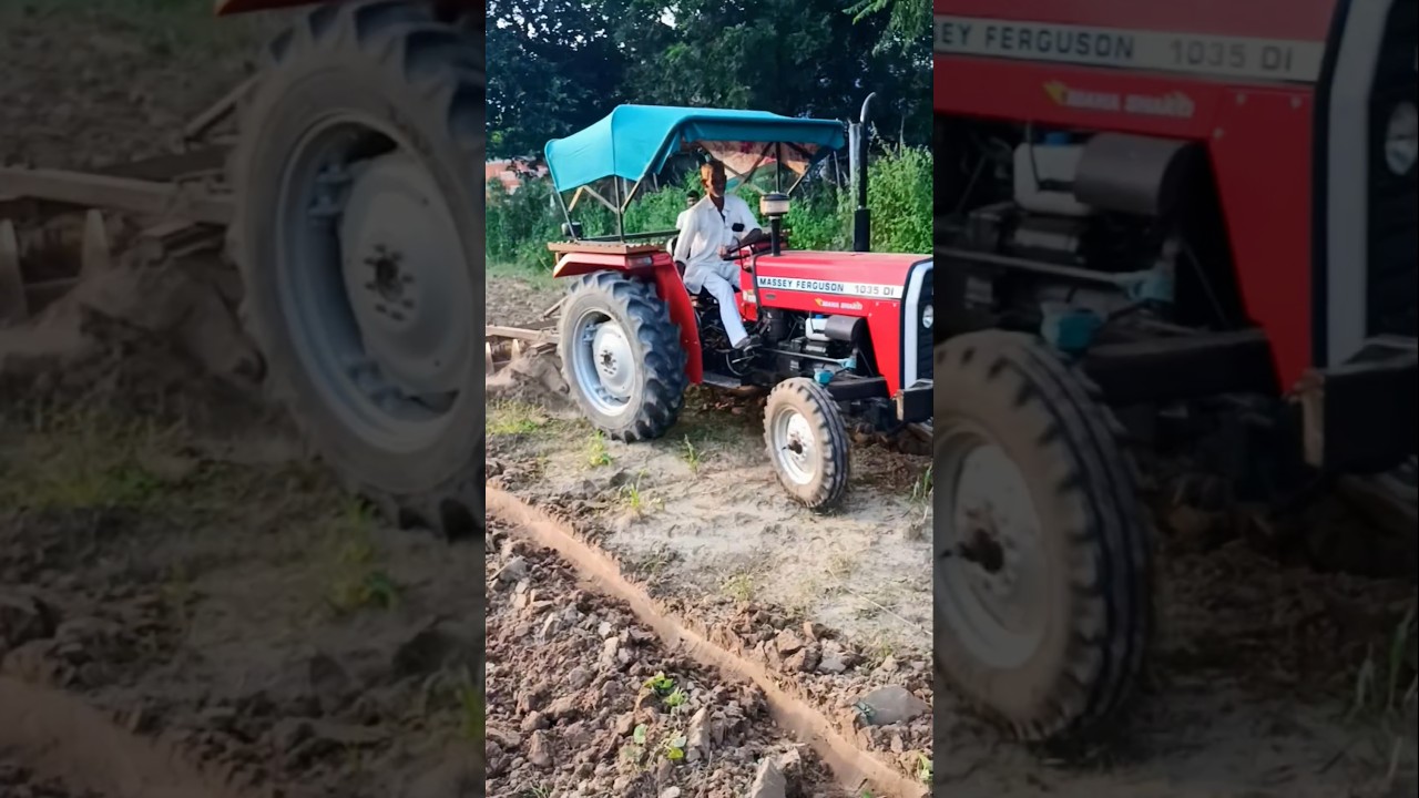 Massey Ferguson 1035 Di Mahashakti 39HP Harrow Performance #massey