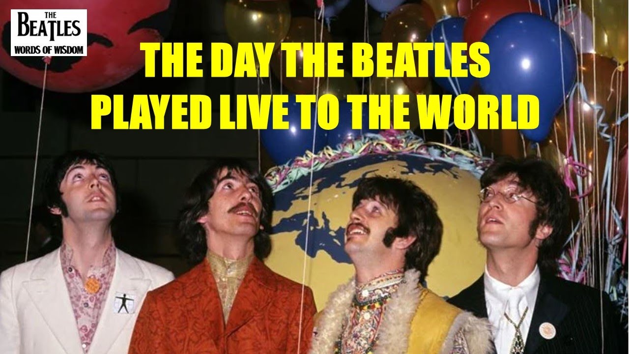 День, когда The Beatles выступили вживую для всего мира (трансляция со спутника по телевидению, 1...