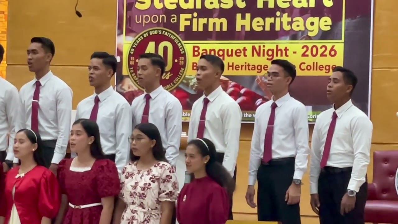 To God be the Glory, Revive Us again Medley - 40th Banquet Night - BHBC