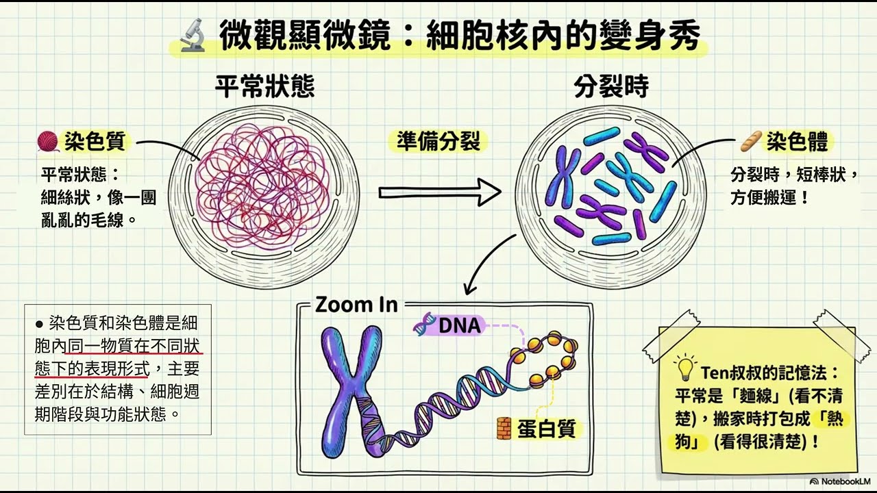 [筆記] 國一下_生物：1-1「細胞的分裂」筆記登場！🧬✂️