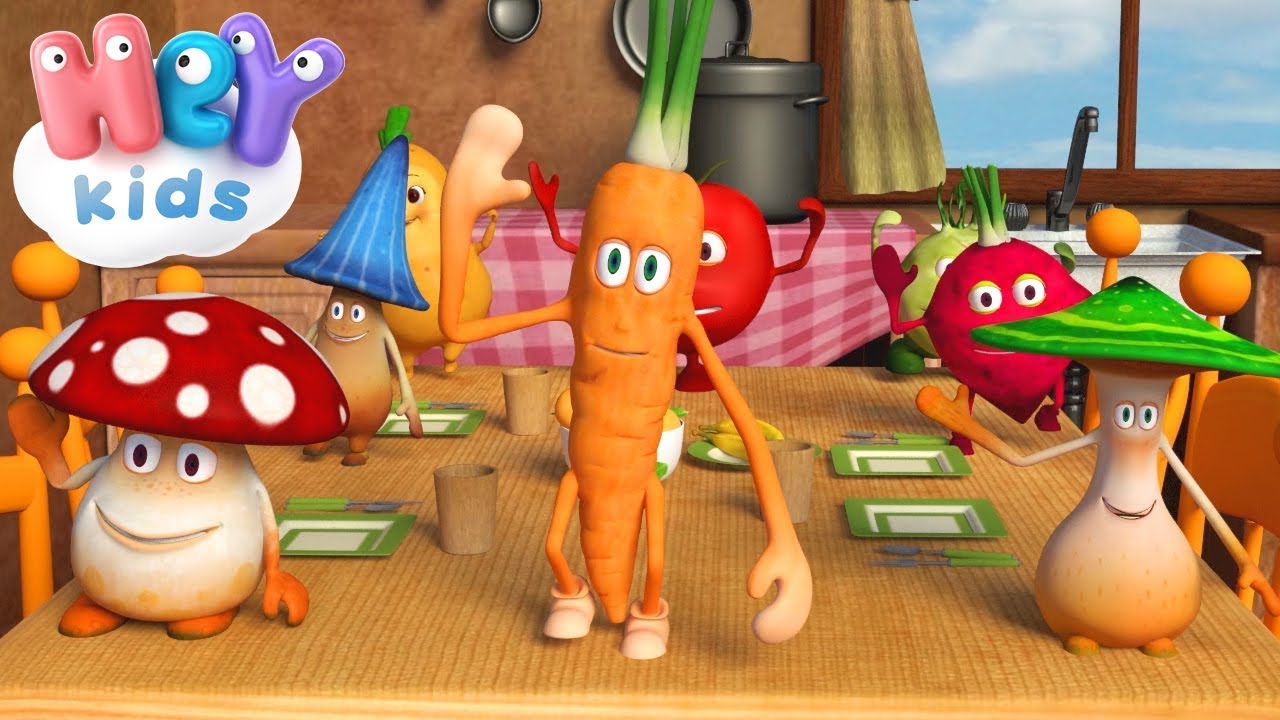 Piosenki Dla Dzieci : Urodziny Marchewki + 30 minut | HeyKids