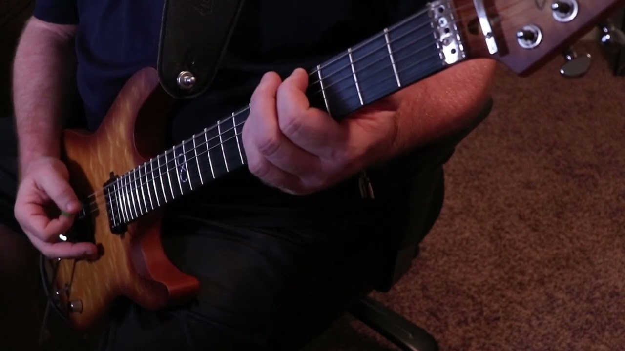 Stayin Alive Guitar Riffage with a Heavier Twist... on a Chapman ML3 Bea Signature