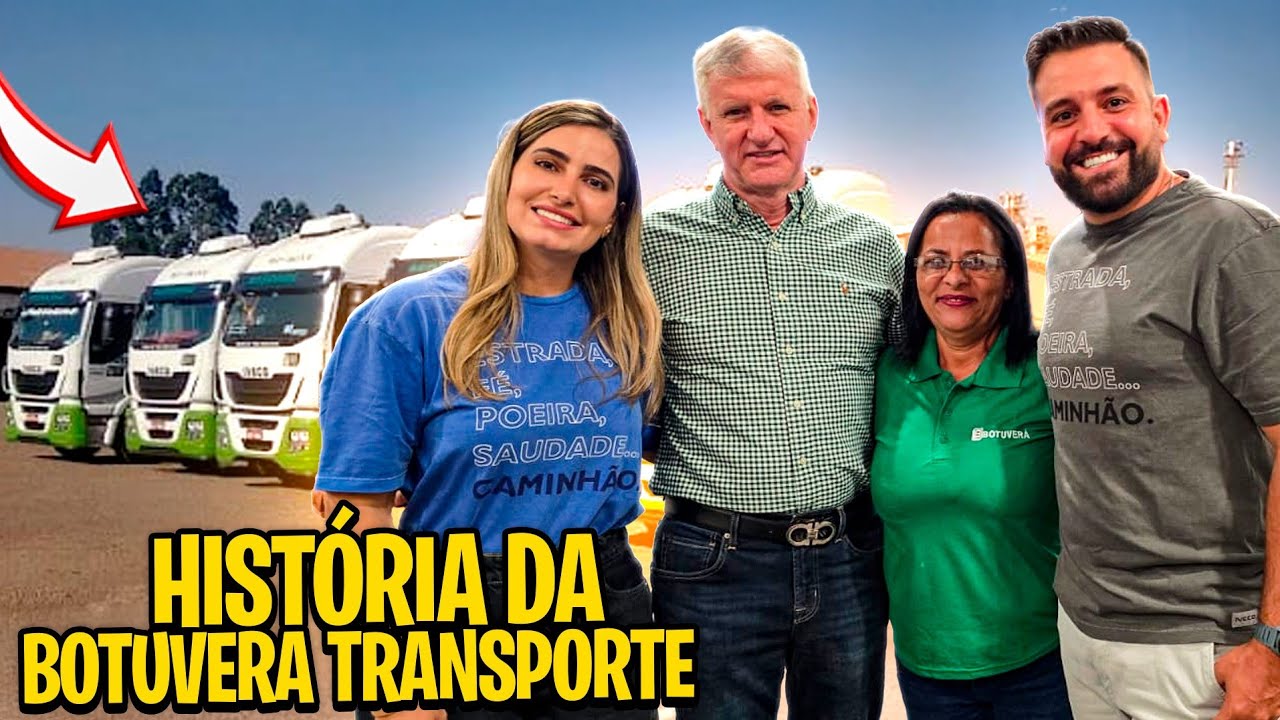 BOTUVERA TRANSPORTES UMA HIST&Oacute;RIA DE SUCESSO , MUITA SABEDORIA DE VIDA E SOBRE TRANSPORTE 🔥🫶🏼