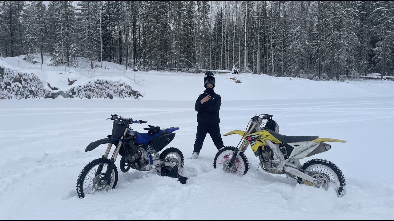 RM-Z 250 & YZ 125 WINTER FUN