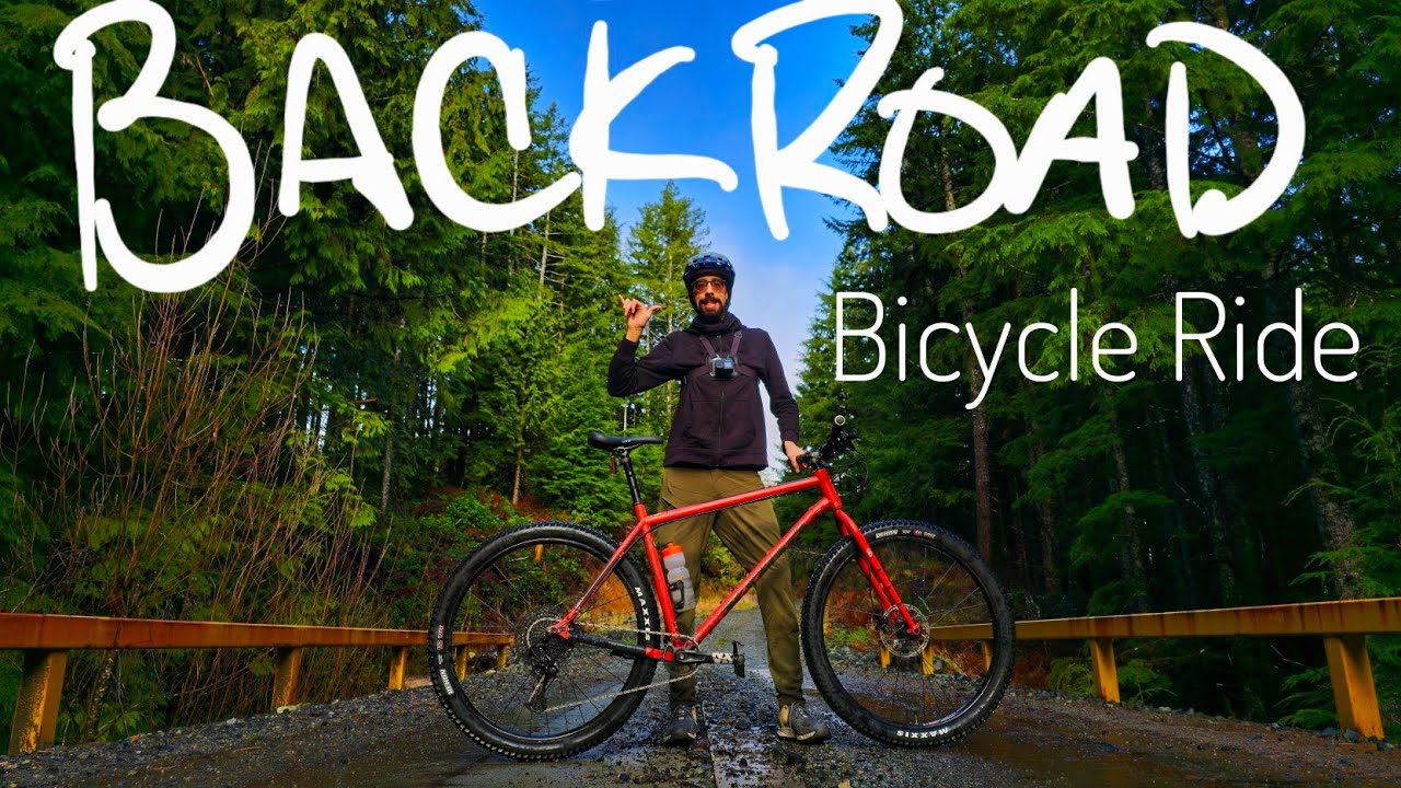 A QUICK BICYCLE RIDE ON GRAVEL ROADS - KONA UNIT X - VANCOUVER ISLAND BC #gravelride #konaunitx #mtb