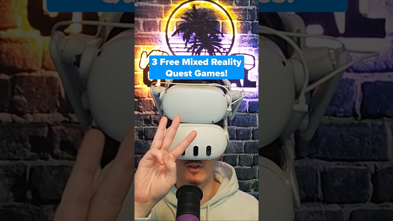 3 БЕСПЛАТНЫЕ игры в смешанной реальности! #quest3 #mixedreality #quest2 #vr