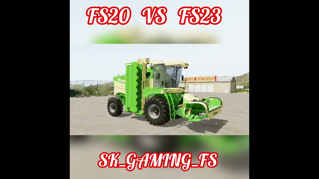Farming simulator 23 Vs Farming Simulator 20 Vehicles| 
