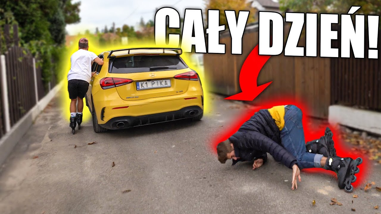 CAŁY DZIEŃ NA ROLKACH! *BOLESNE*