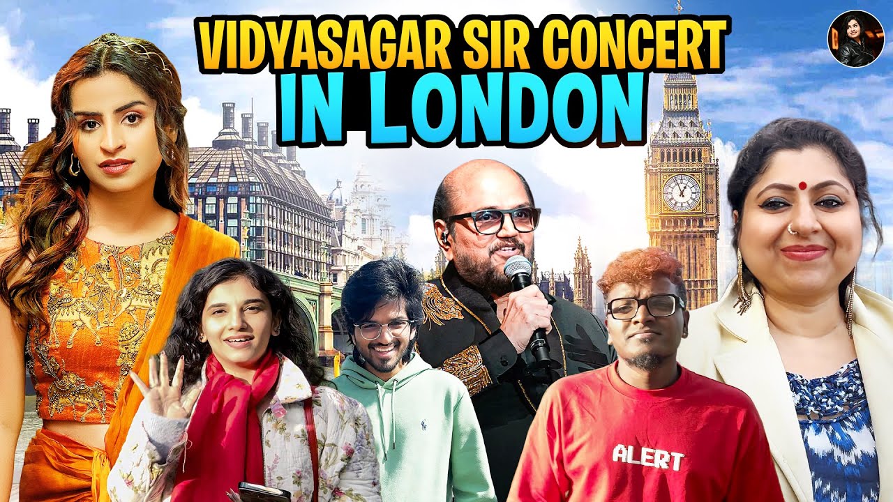 London Trip For Vidyasagar Concert | Sivaangi Vlogs