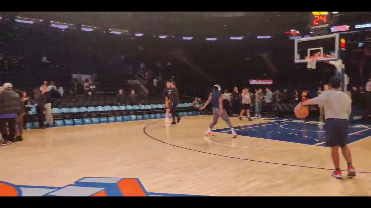 On the floor with Ron Boone and David Locke in New York