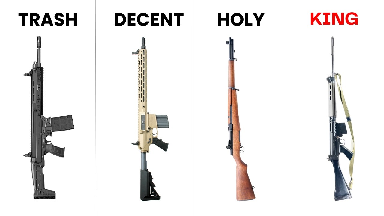 7 Levels of Battle Rifles Explained