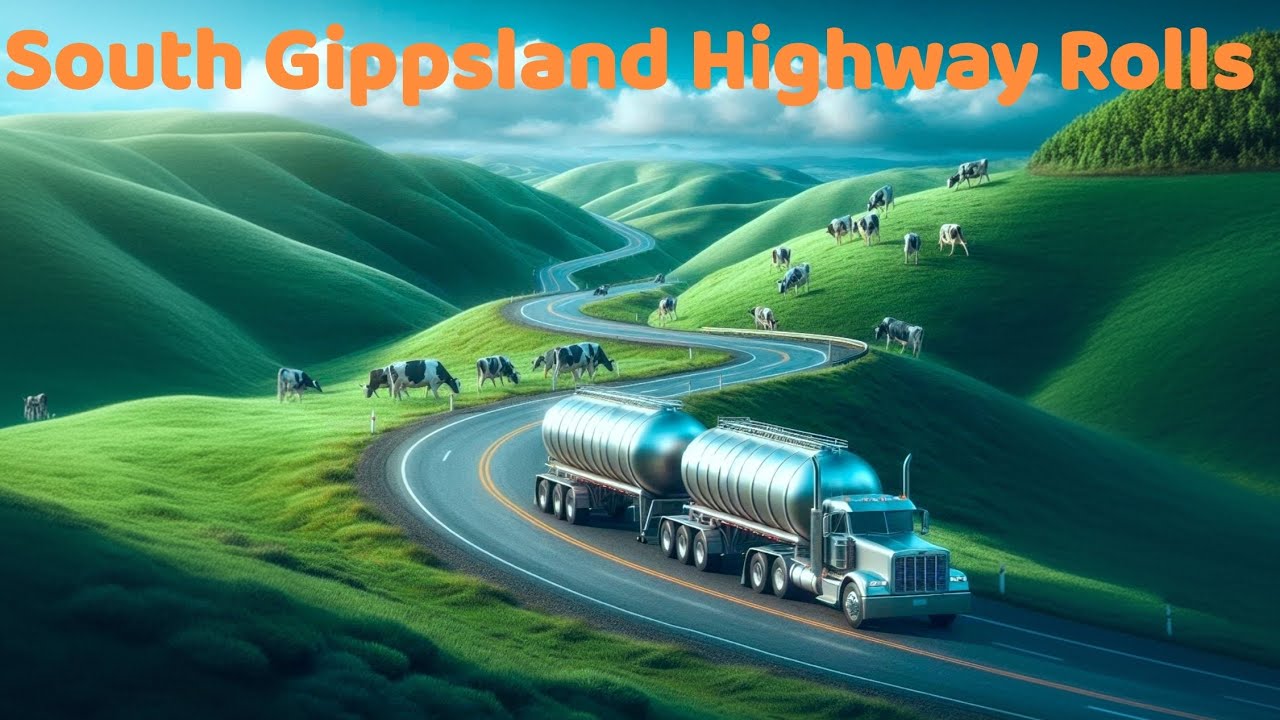 South Gippsland Highway Rolls by David Norton