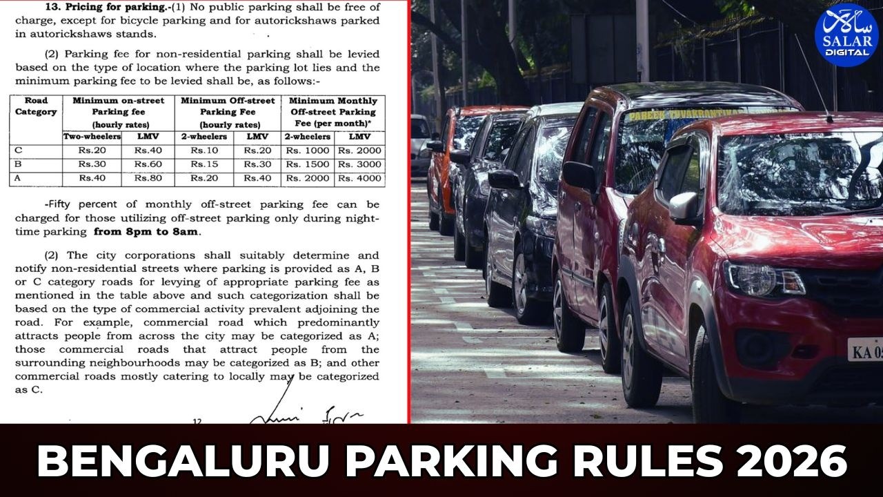 Bengaluru Parking To Get Costlier? ₹25,000 Annual Permit