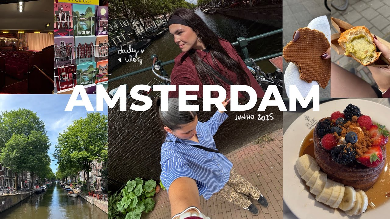 2 DIAS EM AMSTERDAM | a melhor french toast e o cinema mais legal do mundo 🇳🇱🌷