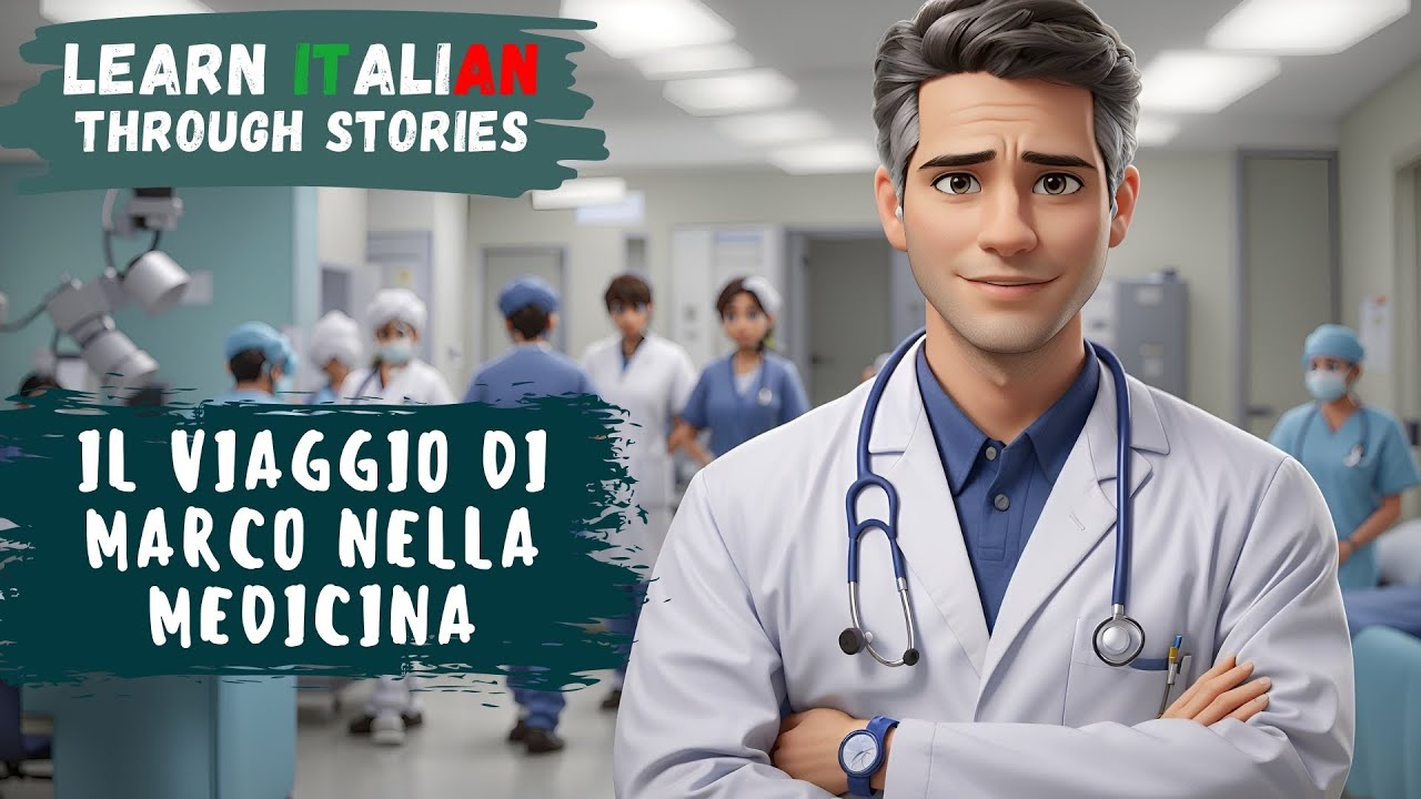 Learn Italian Through Stories | Marco's Journey into Medicine | Advanced Level