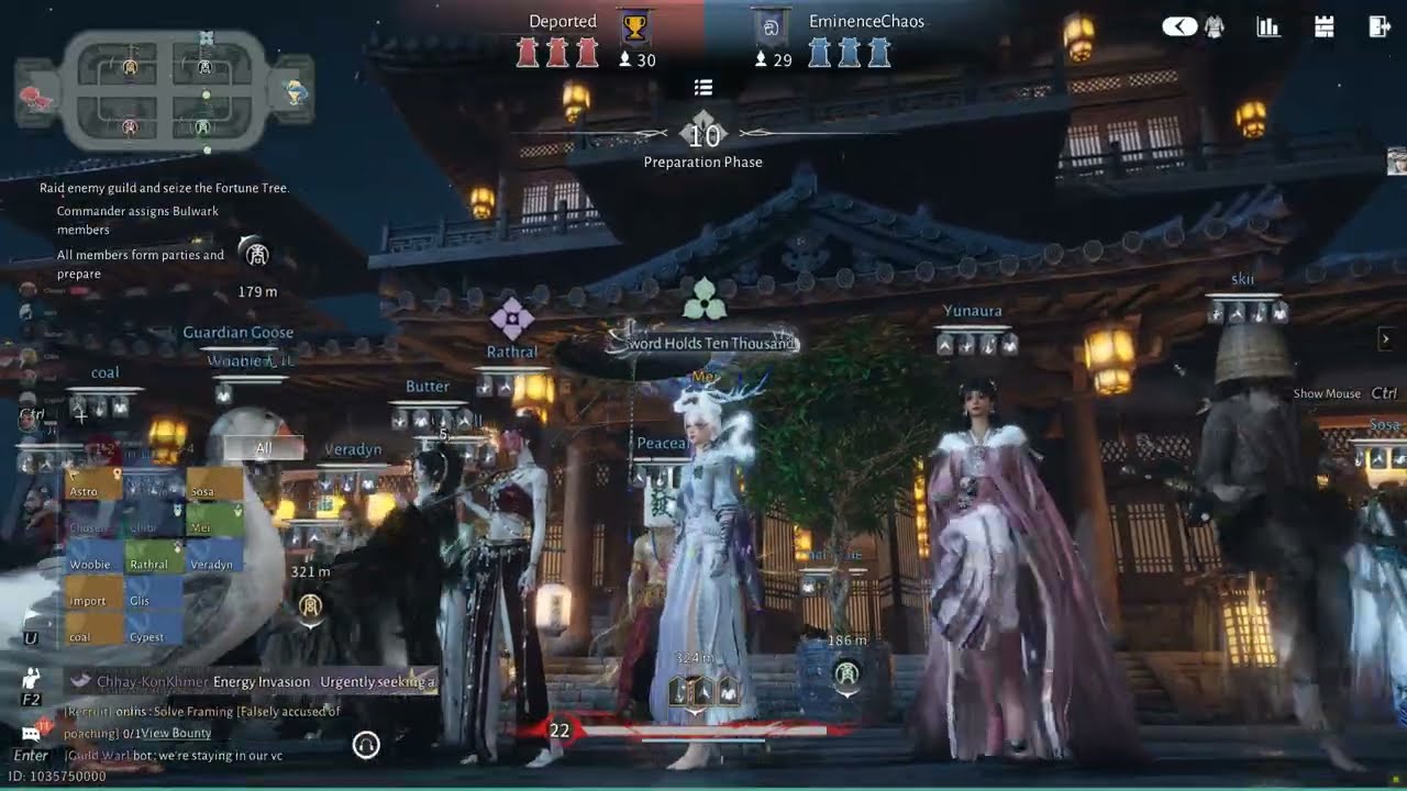 Where Winds Meet ❖ GvG Eminence vs Deported ❖ Healer POV ❖ Mei