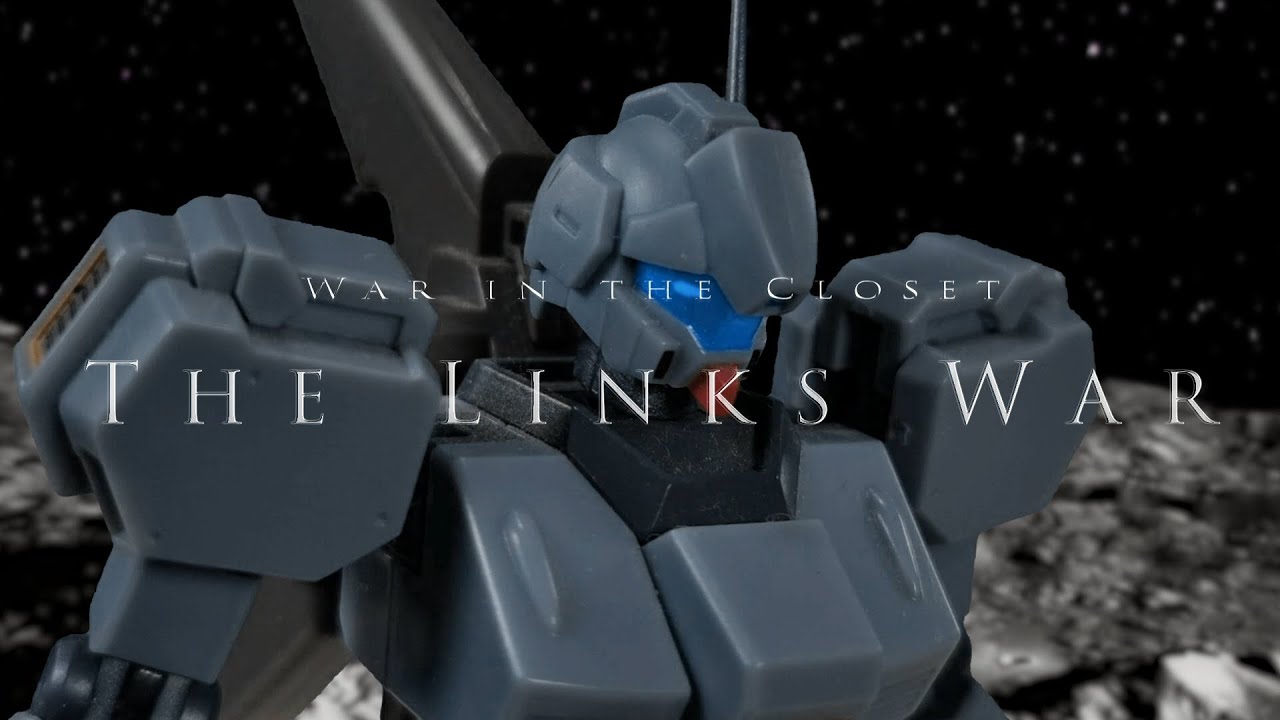 GUNDAM WAR IN THE CLOSET: The LINKS War EP. 2 Red Eyed swarm [ストップモーション　ガンダム]