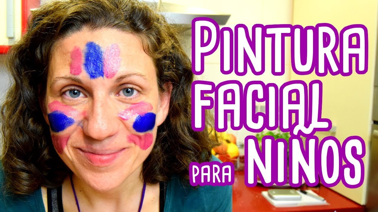CÓMO HACER PINTURA FACIAL PARA NIÑOS SIN QUÍMICOS