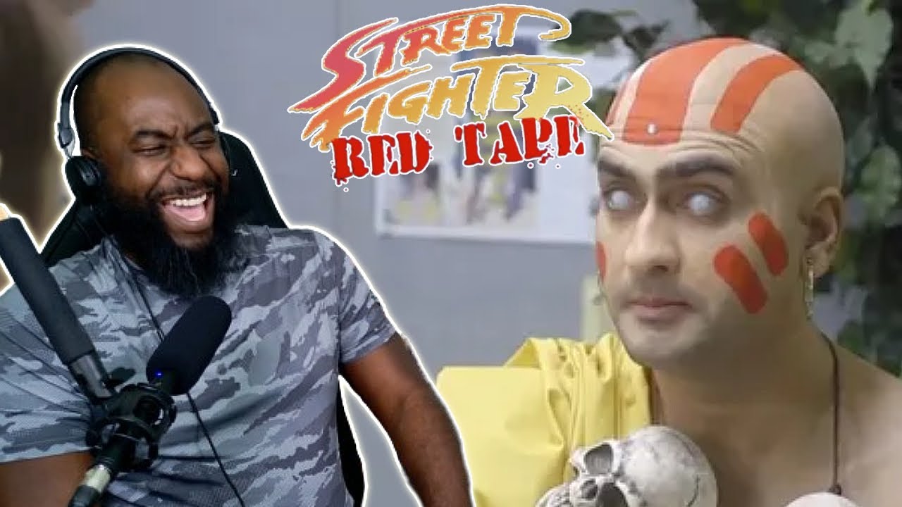 Street Fighter Red Tape - Blanka, Dhalsim & Guile Reaction