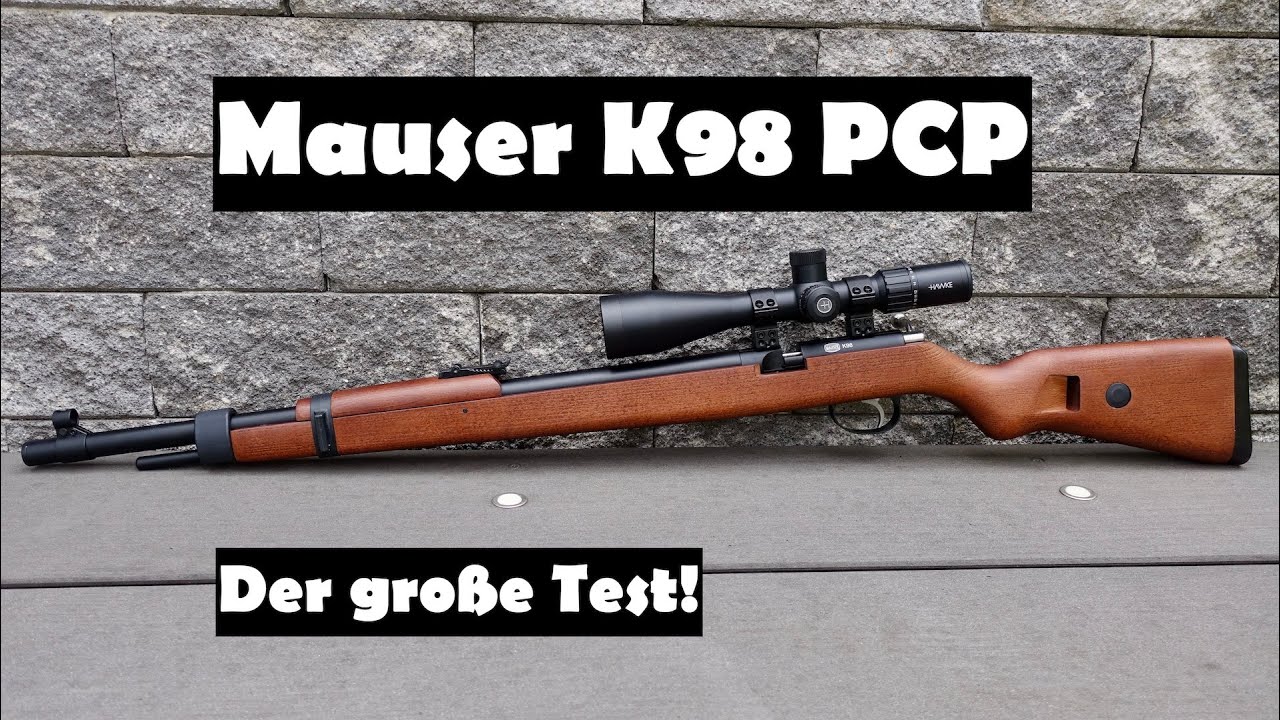 Luftgewehr Mauser K98 PCP - Mein Test und Review