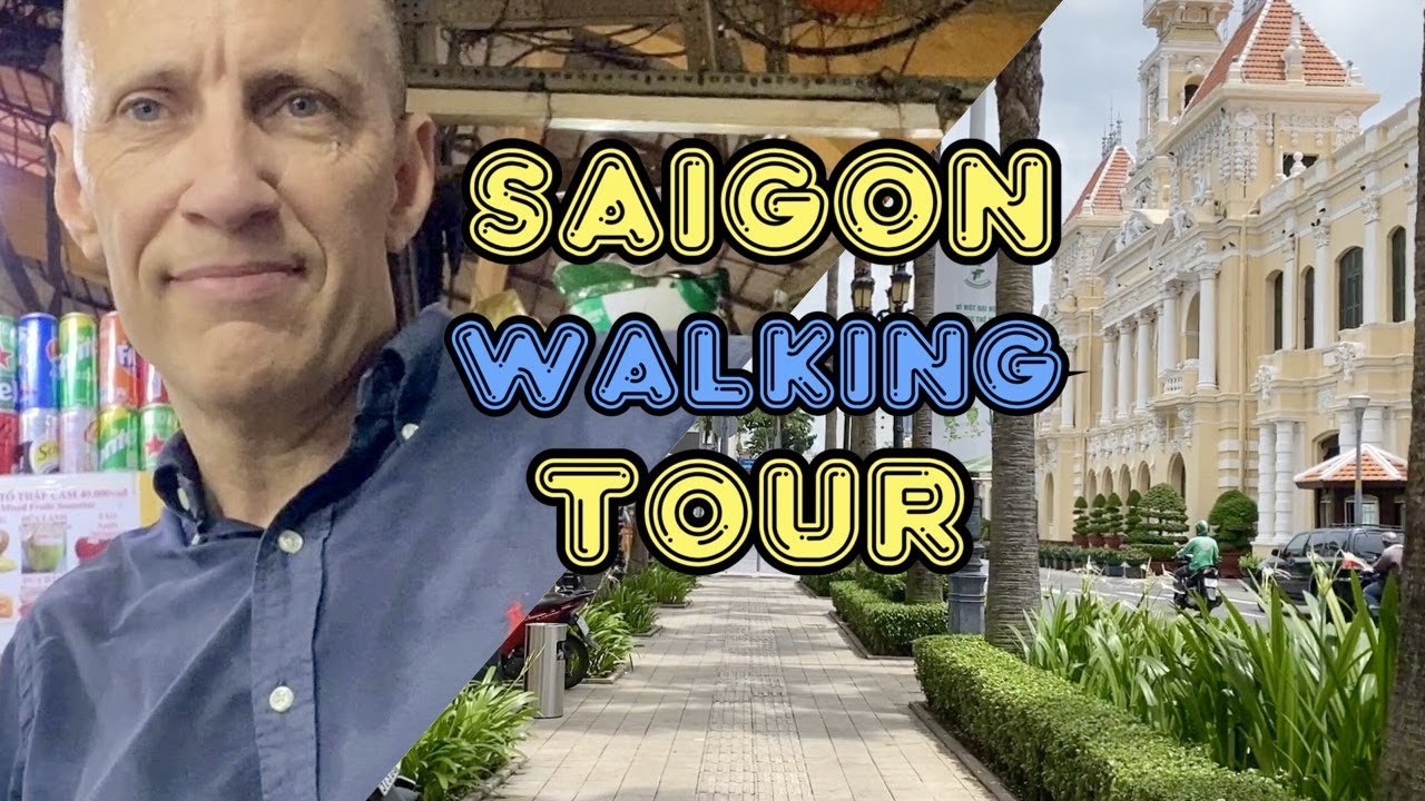 SAIGON VIETNAM 🇻🇳 Walking TOUR - Southeast Asia Ep:13