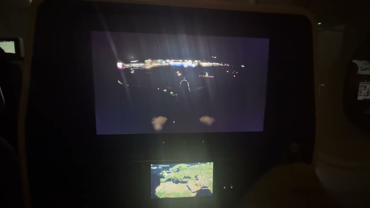 Etihad Airways Airbus A380-861 Pushback Engine Start Taxi Take Off from London Heathrow to Abu Dhabi