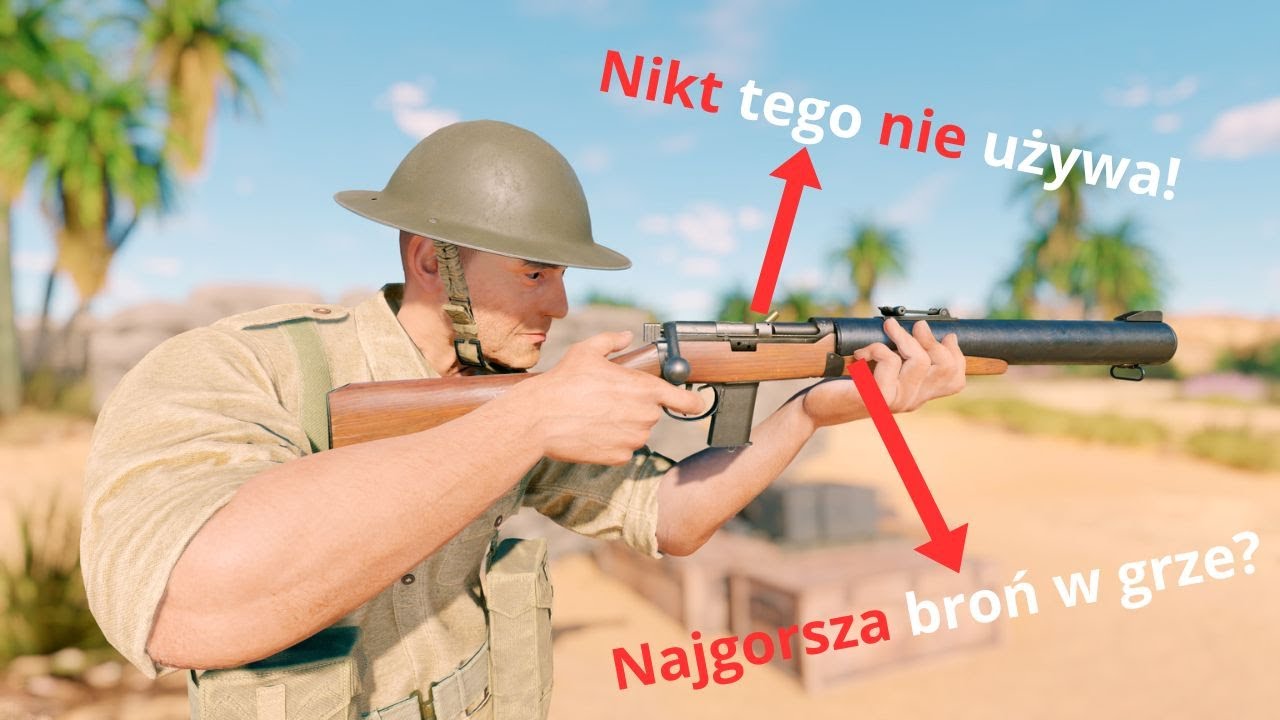 Top 5 najrzadszych broni USA w Enlisted!