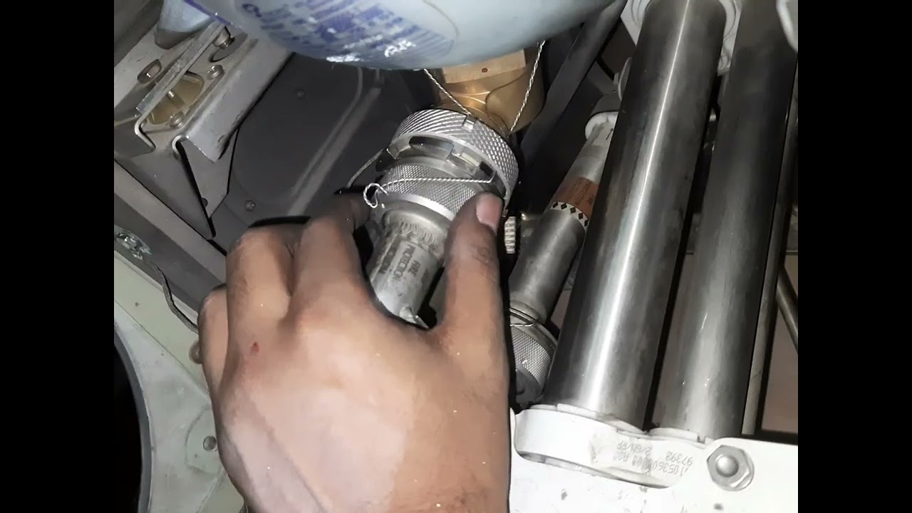 A320 engine  fire extinguisher replacement