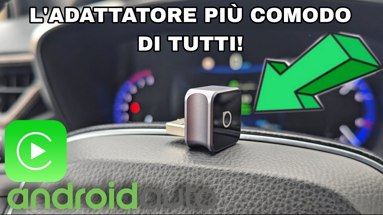 L'adattatore Carplay pi&ugrave; COMODO di tutti! Ottocast Mini Cube 3.0 &bull; Carplay & AndroidAuto Wireless!