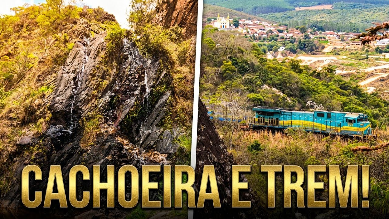 Cachoeira da Santa e de Maquiné  - Catas Altas - MG