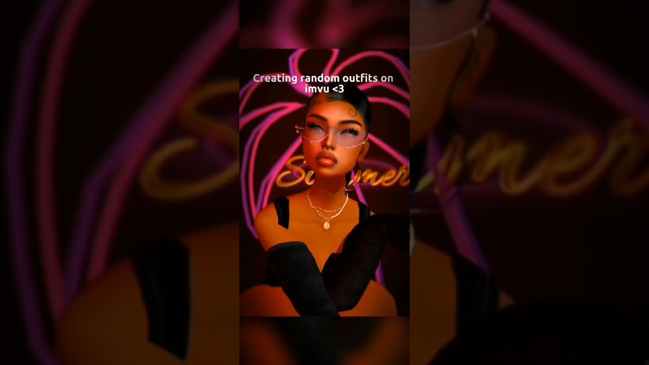 Creating random outfitS on IMVU #beethegirl1 #shorts #capcut #imvu #imvuedit