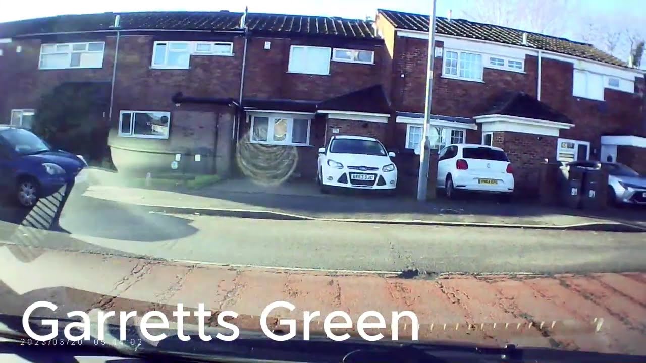 Real driving test in Birmingham Garretts Green
