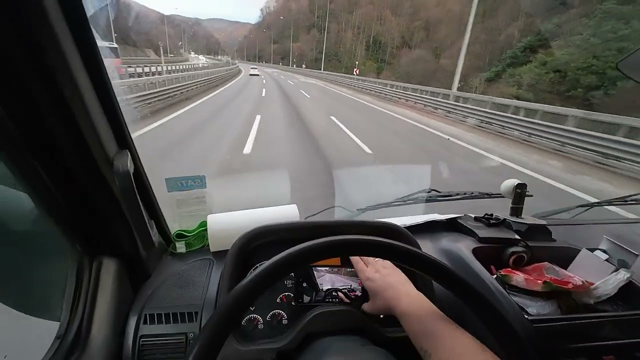 Kötü Tır Vloğu :D  Bmc Tır Bolu Dağı 2K Video