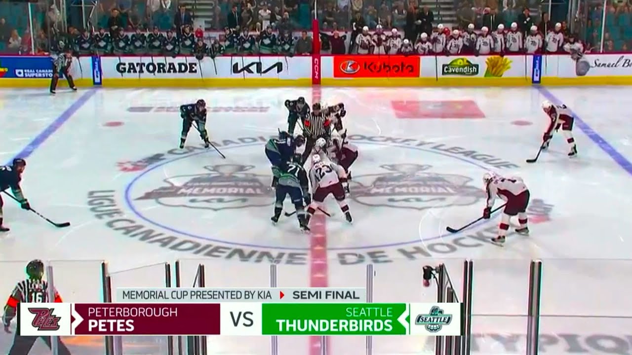 Semi-Final - Peterborough Petes vs Seattle Thunderbirds | 2023 Memorial Cup