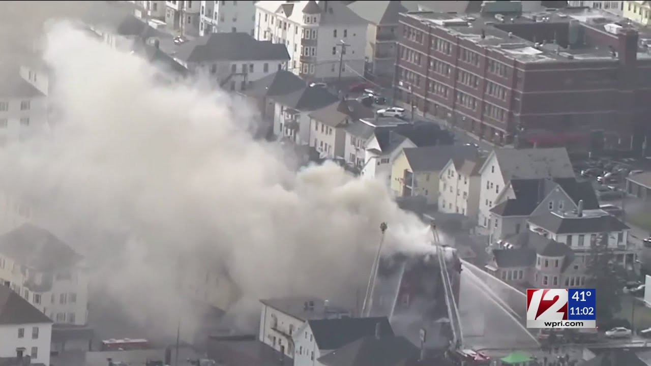 1 dead, several injured after fire roars through New Bedford rooming house