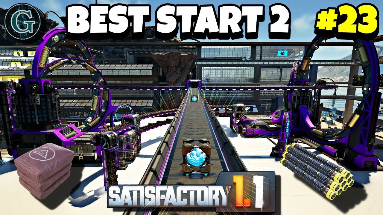 Nuclear Pasta, Pressure Conversion Cubes & More! Satisfactory 1.1 Best Start 2 #23