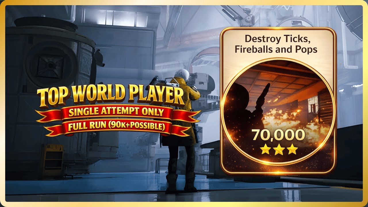 70K SOLO – DESTROY TICKS, FIREBALLS POPS | ARC Raiders