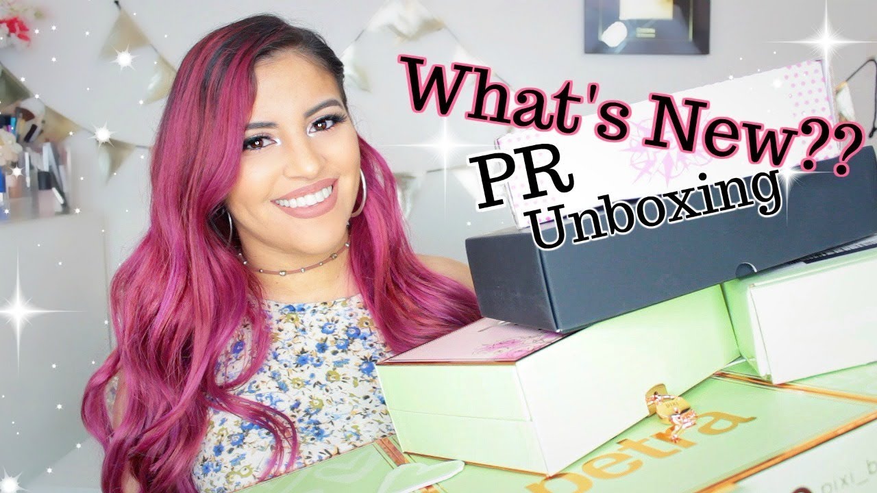 PR Unboxing | Pixi, Too Faced, Glamglow + more!