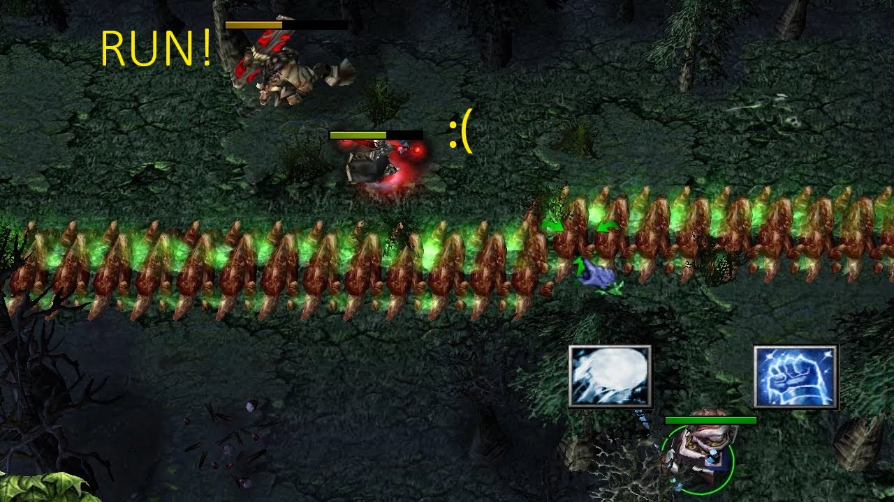 DOTA TUSKAR 1 HIT = 1 KILL: NO SURVIVORS! (KILLING MACHINE)