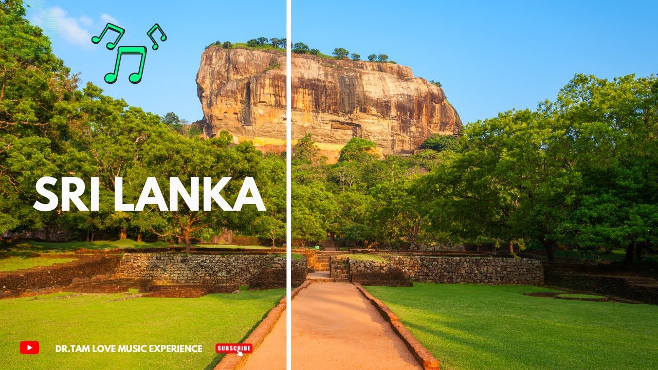 FLYING SRI LANKA ( 4K UHD ) - Relaxing Music Along With Beautiful Nature Videos 4K Video Ultra HD