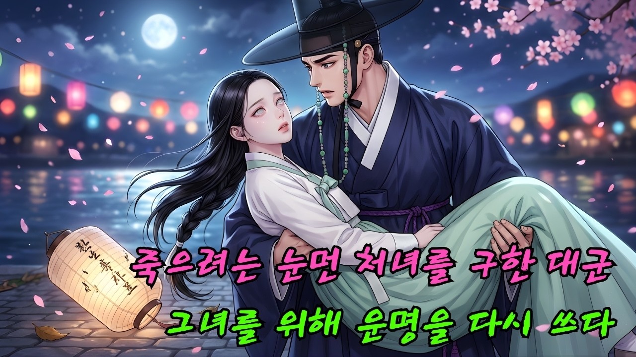 절명시가 적힌 등불을 발견한 대군이 자결하려는 앞 못 보는 여인을 구하고 사가로 데려와 그녀의 기구한 운명을 다시 쓰게 된 조선 야담
