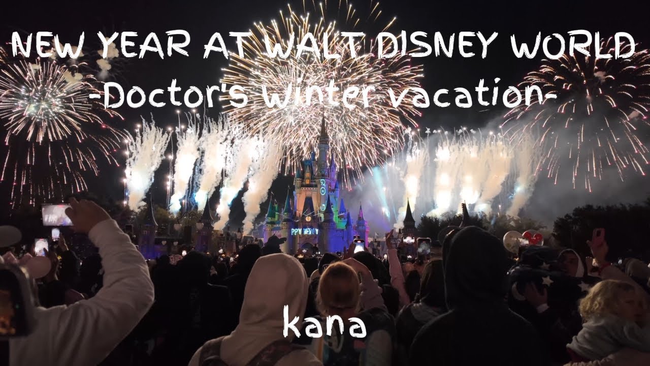 念願のフロリダディズニーで年越しvlog⭐️