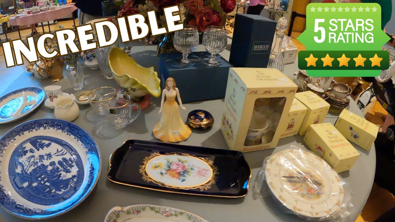 I Filled 3 Boxes For $120 At This AMAZING Rummage Sale!