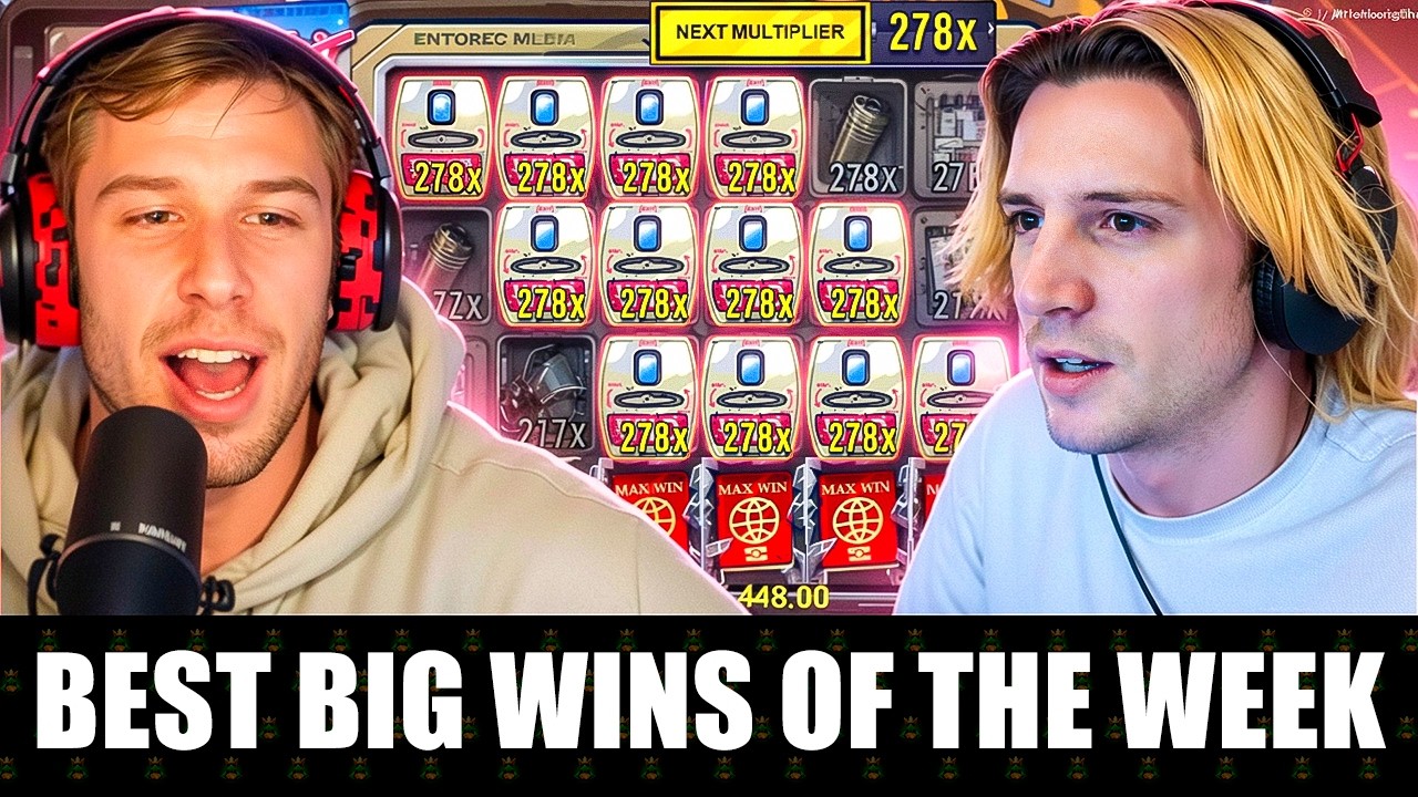 TOP 10 BIGGEST STREAMERS SLOT WINS OF THE WEEK / xQc, xPosed, AdinRos, AyeZee, Cabrzy, Yassuo / #20