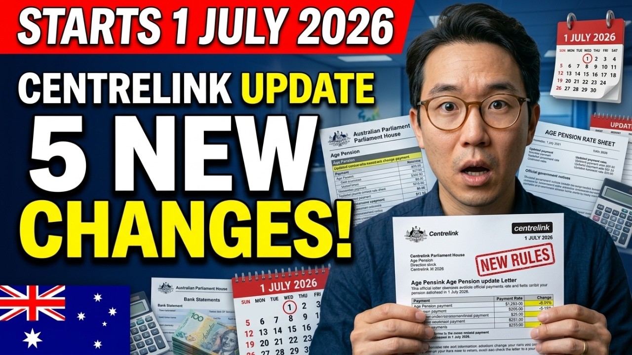 5 Centrelink Changes Starting 1 July 2026 Every Australian Age Pensioner Must Know