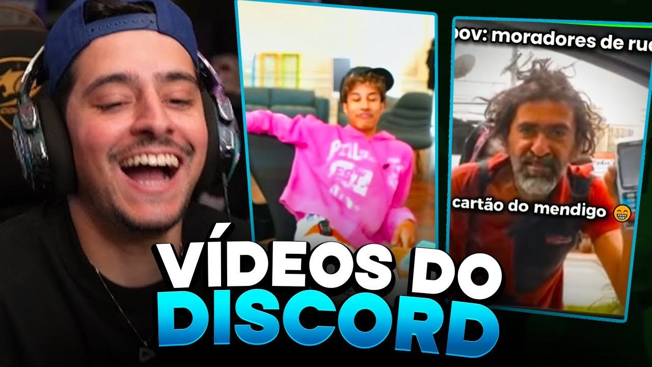 CORINGA REAGINDO AOS MELHORES V&Iacute;DEOS DO DISCORD #1 