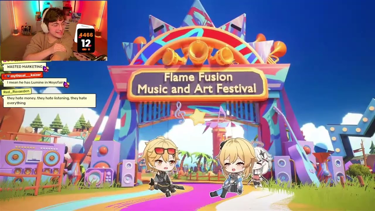HoYofair “Flame Fusion Music and Art Festival” Genshin Impact Unreal Dreamer Reaction