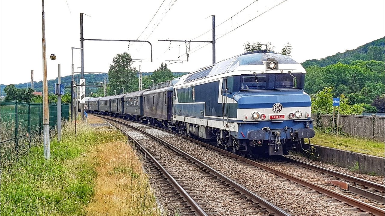 La CC 72084 et Le Grande Ceinture Express