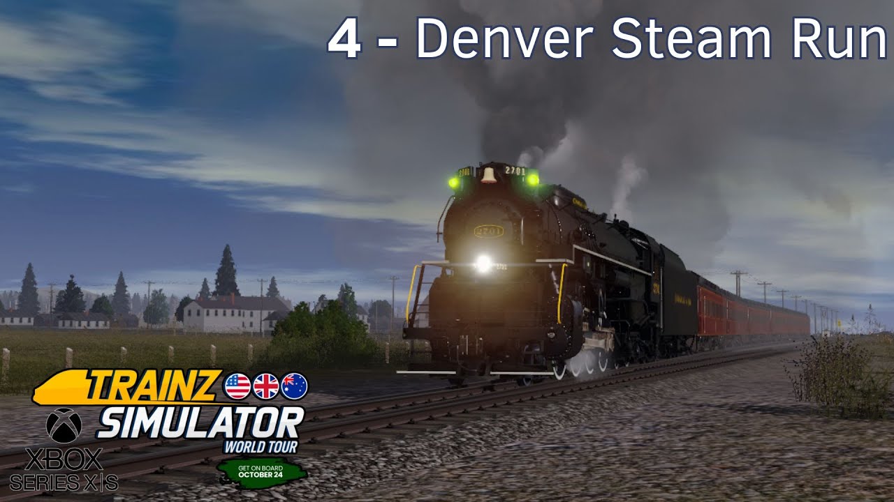 4 — Денверский забег Steam — Trainz Simulator World Tour — Xbox Series X